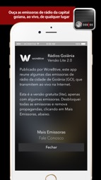 R&aacute;dios de Goi&acirc;nia ao Vivo - Lite Captura de tela 4