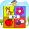 Kids Learn Alphabet Game is an exciting educational game that helps your child rapidly learn to understand important concepts by sight, sound, and touch