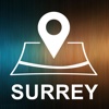 Surrey, UK, Offline Auto GPS