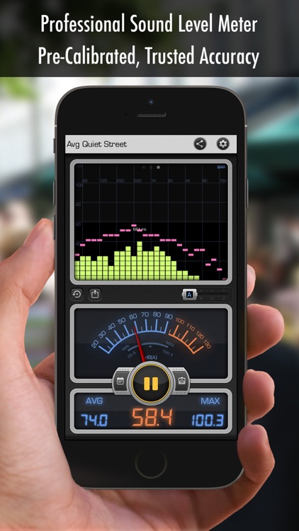 Decibel 10: Noise dBA Meter, FFT Spectrum Analyzer