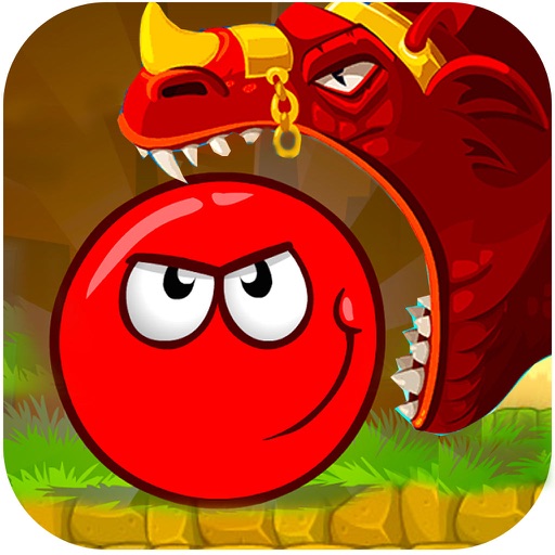 2017 Angry Red Ball Game icon