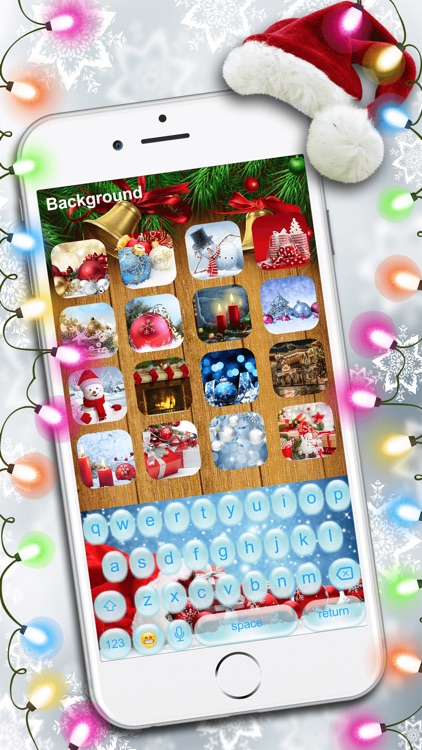 Christmas Theme Skin.s - Emoji Key.board Layout screenshot-3