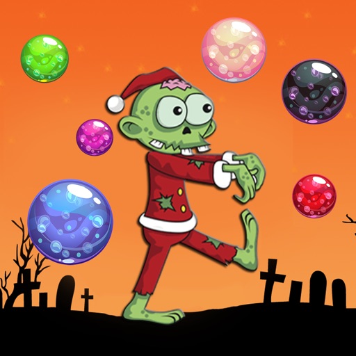 Bubble Shooter Game: Santa Claus Zombie iOS App