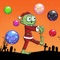 Bubble Shooter Game: Santa Claus Zombie