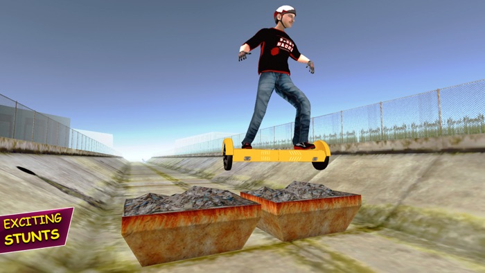 Hoverboard Corrida jogos Garoto  Real Vida Simula