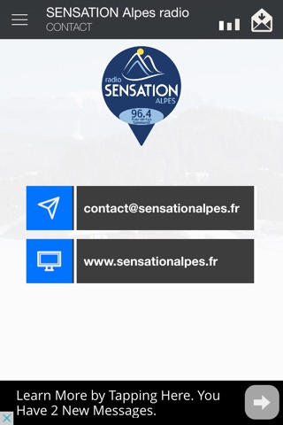 SENSATION Alpes radio screenshot 3