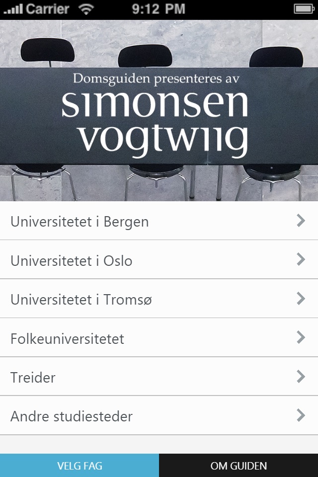 Domsguiden screenshot 3