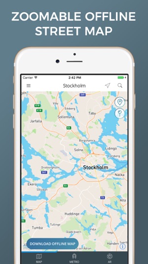 Stockholm city maps