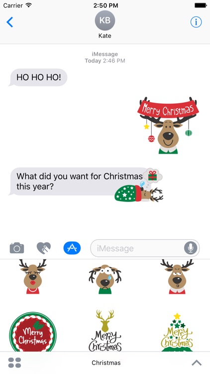 Christmas Stickers from Images
