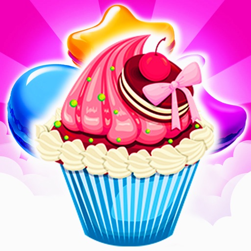 Sweet Cake Crunch: Bakery Match 3 Blast King icon