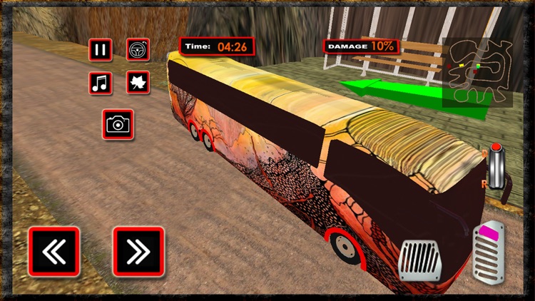 Mountain Bus Drive : Extreme Offroad Racer 3D -Pro screenshot-3