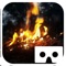 Enjoy your own relaxing campfire scene with beautiful nature graphics and calming ambience sounds for free