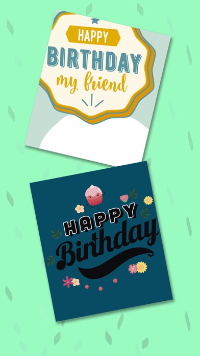 Happy birthday greeting cards – Create stickers screenshot 3