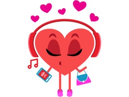Набор стикеров Love Radio для iMessage