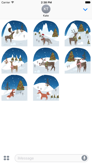 Wild Christmas - Animated Christmas Stickers(圖2)-速報App