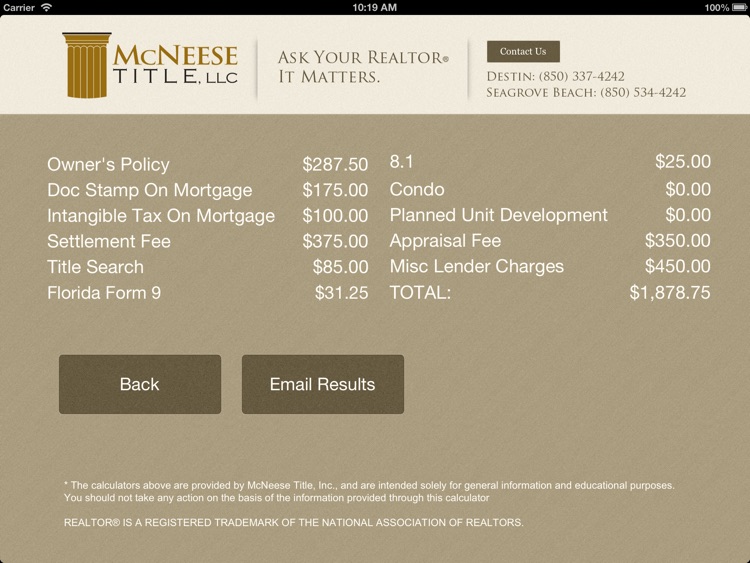 McNeese Title, LLC for iPad screenshot-3