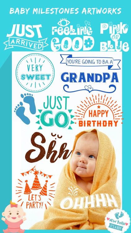 Baby Art-Baby Monthly Picture
