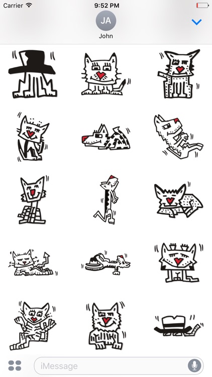 Cat-alog by Herman - Funny Pop Art Stickers