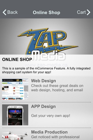 ZAP Media App screenshot 3