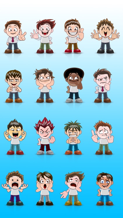 Boys SP emoji - iMessage Sticker Packs