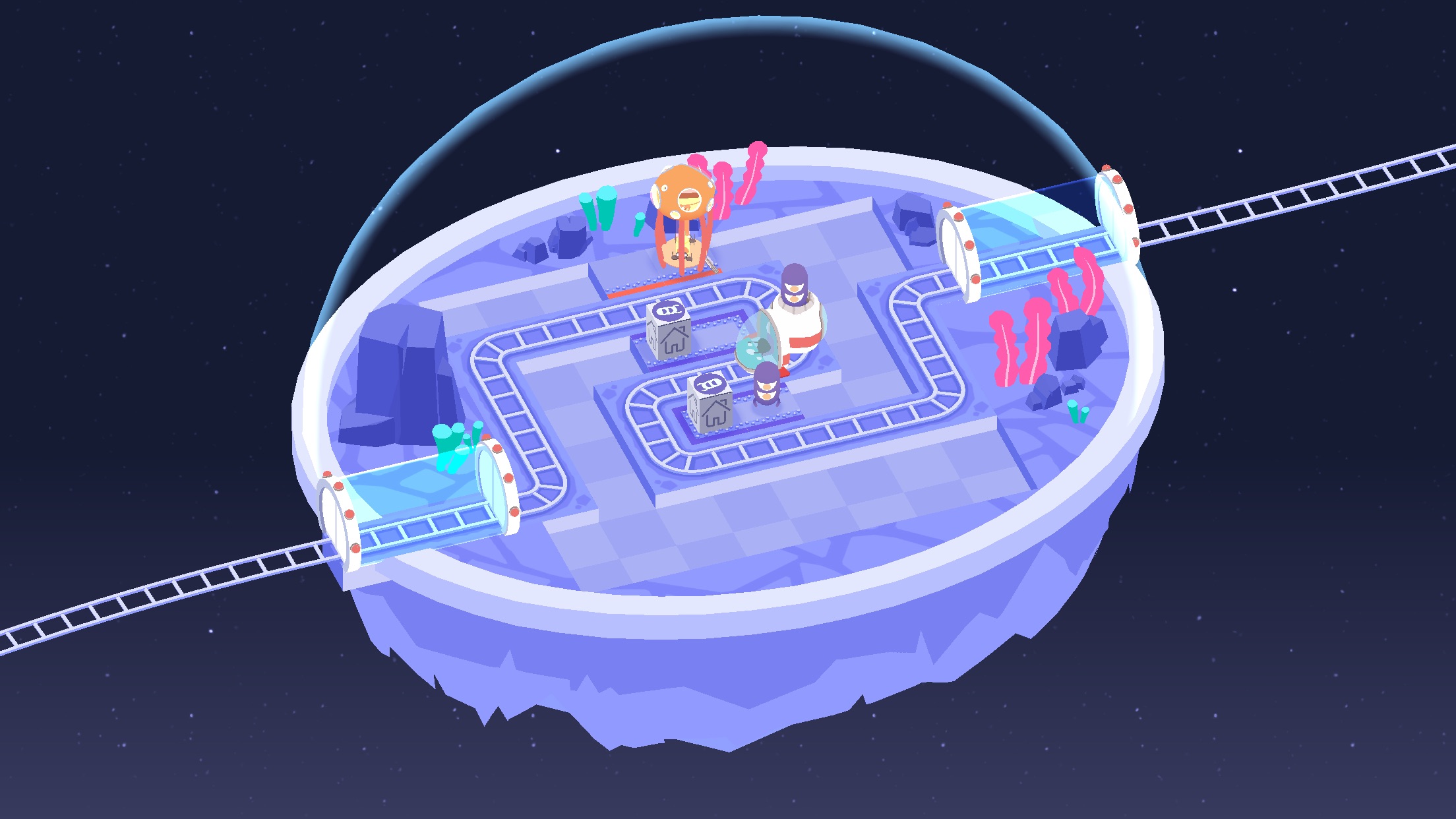 Screenshot do app Cosmic Express