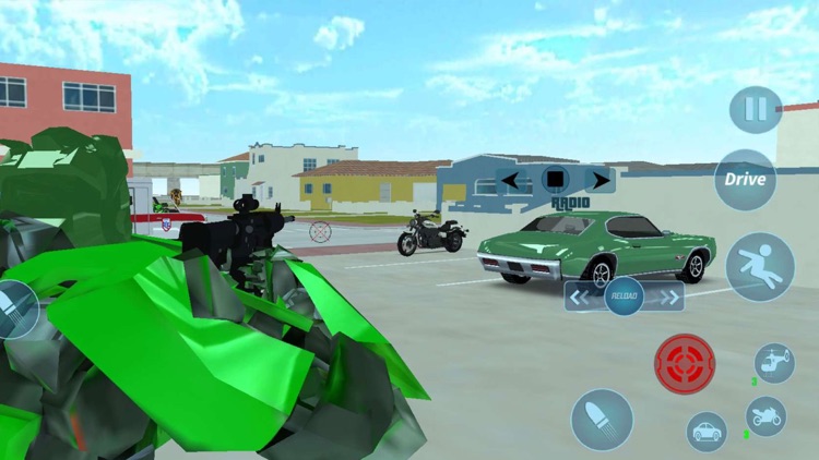 Robot Hero Crime City Battle screenshot-6