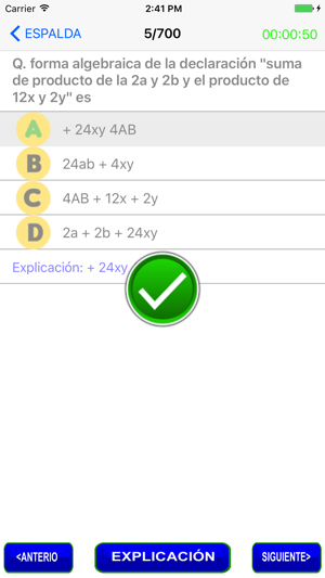 Cuestionario de Matemáticas(圖4)-速報App