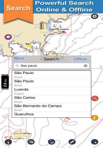 Urugua - Sao Paulo GPS Charts screenshot 3