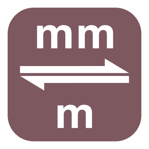 Millimeters to Meters | mm to m icon
