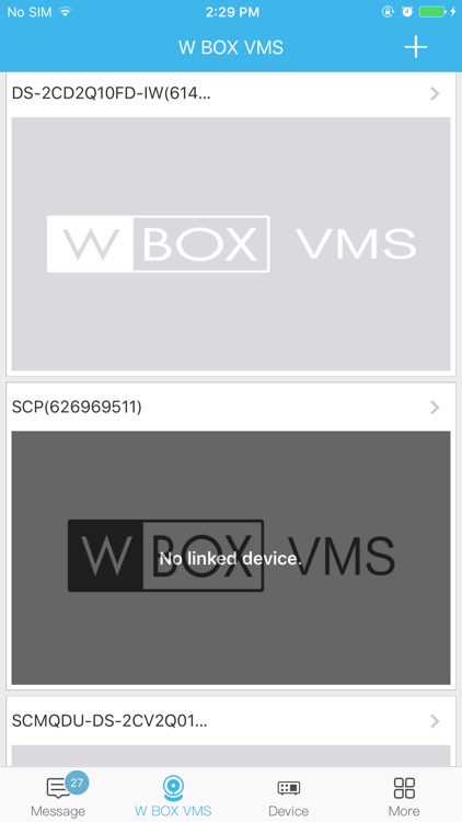 W Box VMS GV