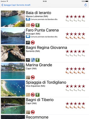 Capri Sorrento Amalfi Beaches screenshot 2