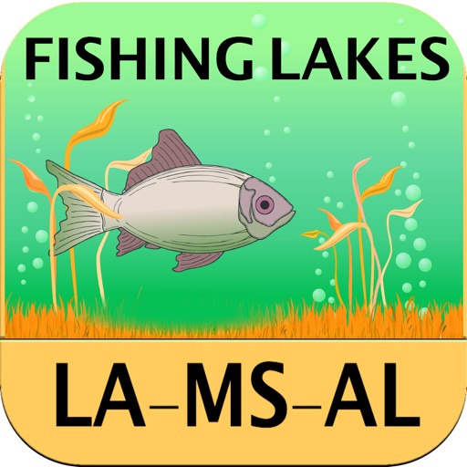 Louisiana, Mississippi, Alabama - Fishing Lakes