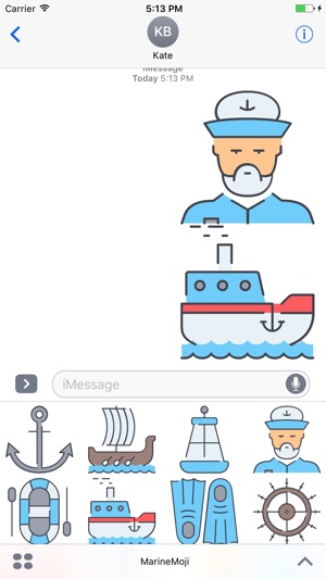 MarineMoji - Maritime Stickers for Sailo