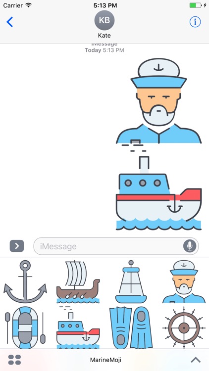 MarineMoji - Maritime Stickers for Sailors