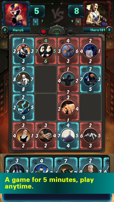 Reversi Cards- Fantasy Final Duel screenshot 2