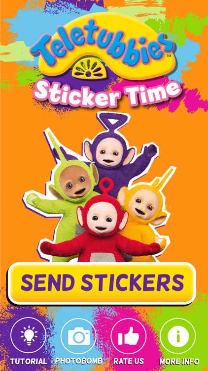 Teletubbies Sticker Time