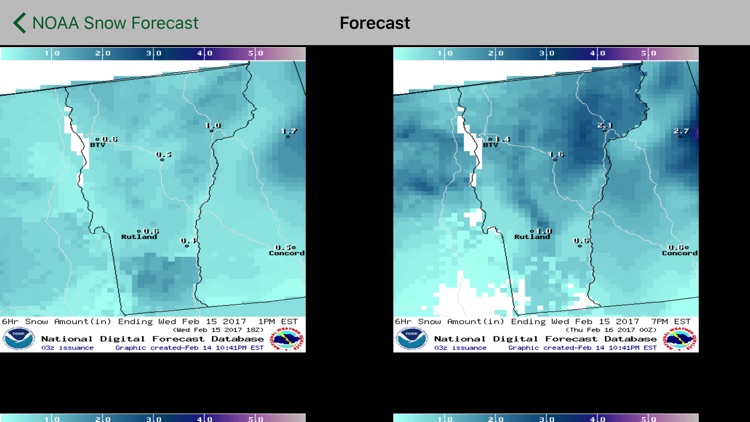 Instant NOAA Snow Forecast Free screenshot-4