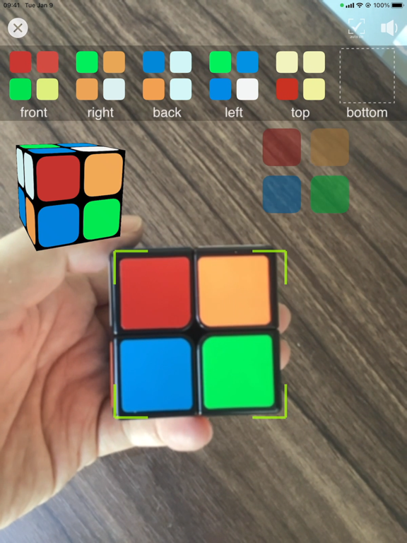 3D Rubik's Cube Solver screenshot 2