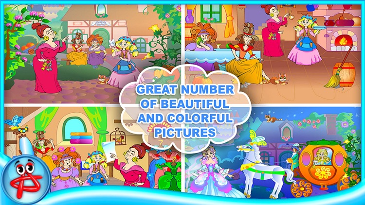 Cinderella Classic Fairy Tale: Book for Kids screenshot-3