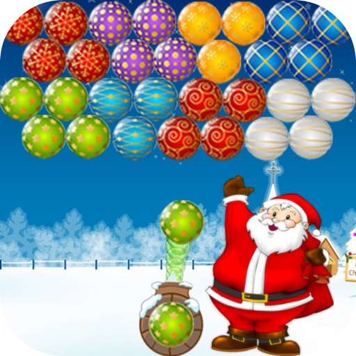 Bubble Christmas Free Icon