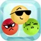 Funny Emoji Match 3 for Kids