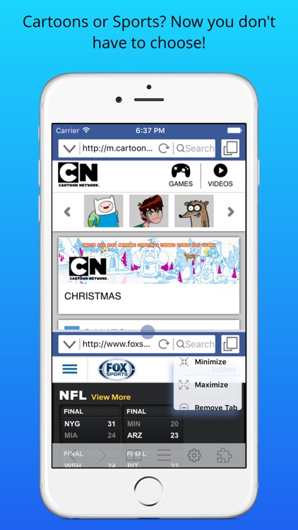 Split Screen Multitasking View for iPhone & iPad screenshot-3