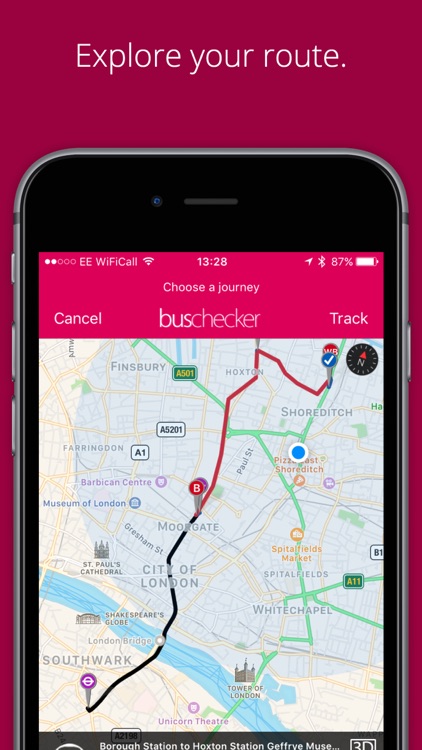 London Bus Checker - Live bus times at every stop. screenshot-3
