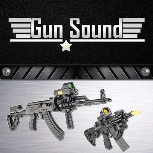 Gun Sounds With Guns Shot Animated Simulation Icon