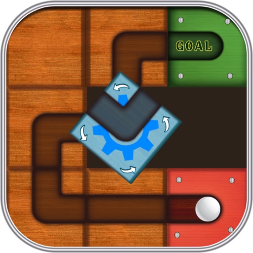 Amazing Slide Block to Roll the Ball iOS App