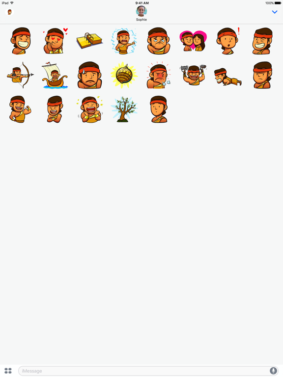 Screenshot #5 pour LDS Stickers: “I, Nephi”