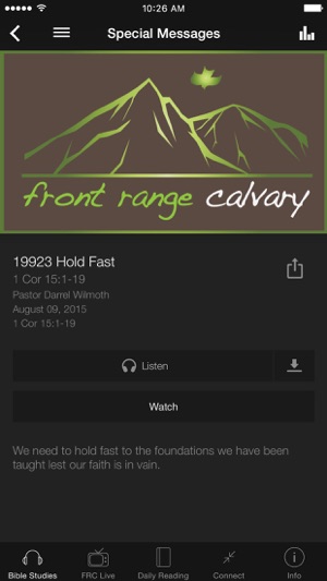 Front Range Calvary Chapel(圖2)-速報App