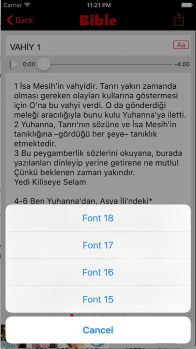 How to cancel & delete Turkish Bible (Audio) from iphone & ipad 2