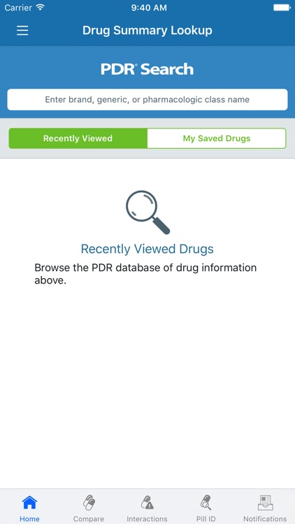 mobilePDR — Prescribers’ Digital Drug Reference