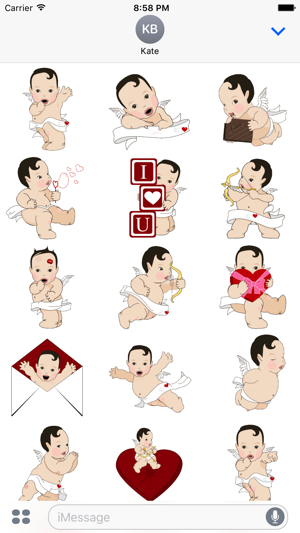 Cupid in Love - Animated Stickers(圖2)-速報App